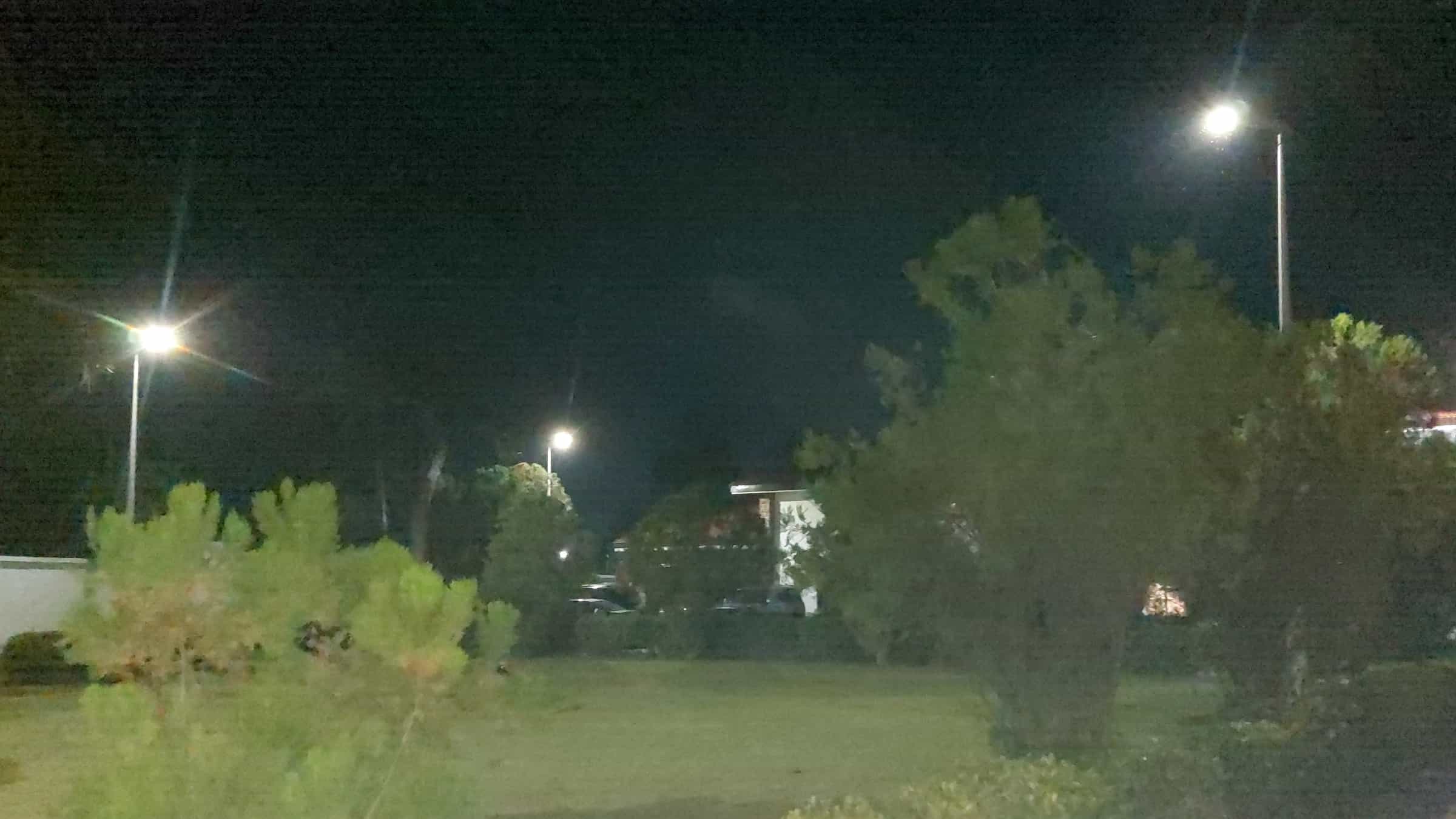 Bright solar street lights are shinning perfectly in Lagos of Nigeria